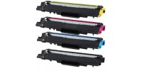 Complete Set of 4 Brother TN-227 Compatible High Yield Laser Cartridges